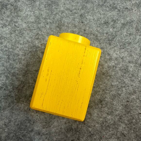 Hape Quadrilla Marble Run Replacement Piece Yellow Tower Block Chute Part Wooden - Picture 5 of 8